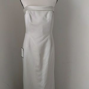 Ann Taylor Beige Strapless Dress